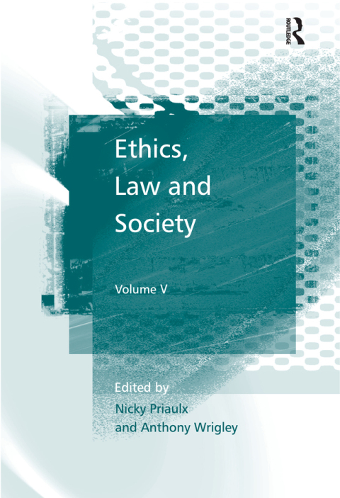 Cover image for book Ethics, Law and Society