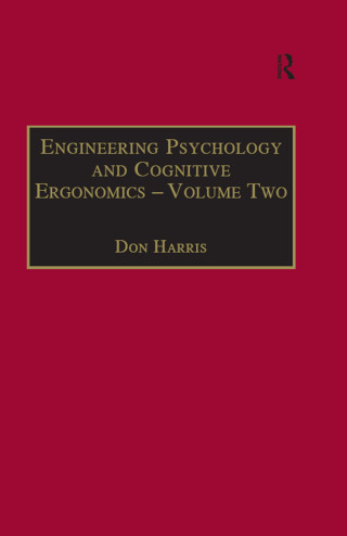 Engineering Psychology and Cognitive Ergonomics