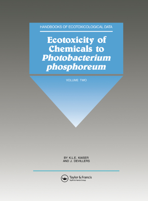 Cover image for book Ecotoxicity of Chemicals to Photobacterium Phosphoreum