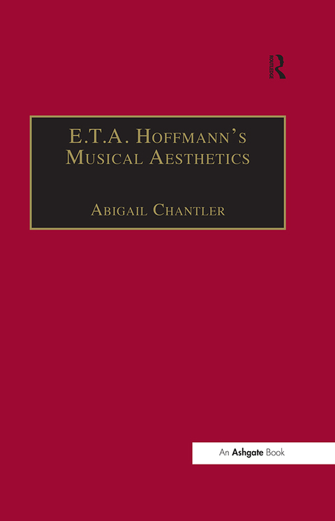 Cover image for book E.T.A. Hoffmann's Musical Aesthetics
