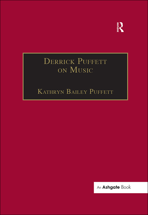 Cover image for book Derrick Puffett on Music
