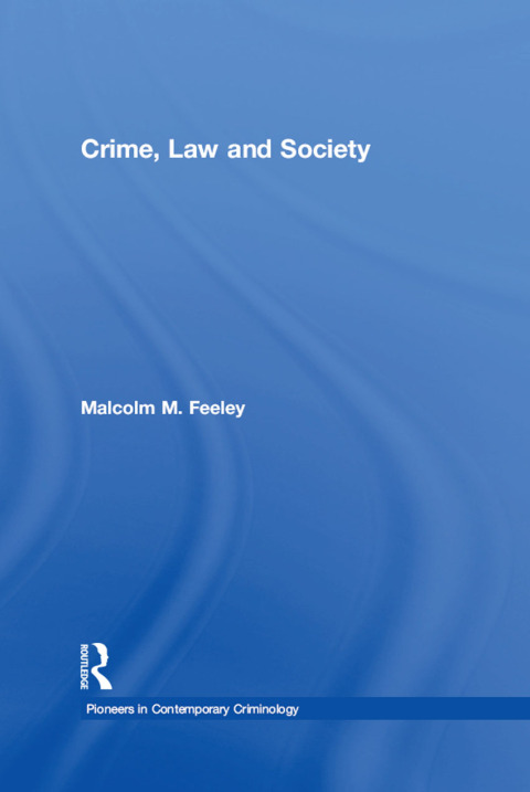 Cover image for book Crime, Law and Society