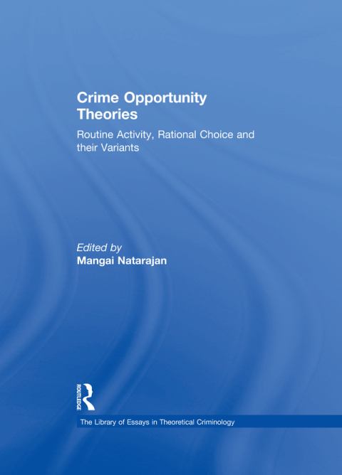 Cover image for book Crime Opportunity Theories