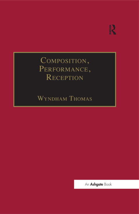 Cover image for book Composition, Performance, Reception