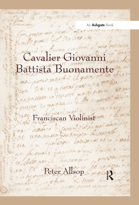 Cover image for book Cavalier Giovanni Battista Buonamente
