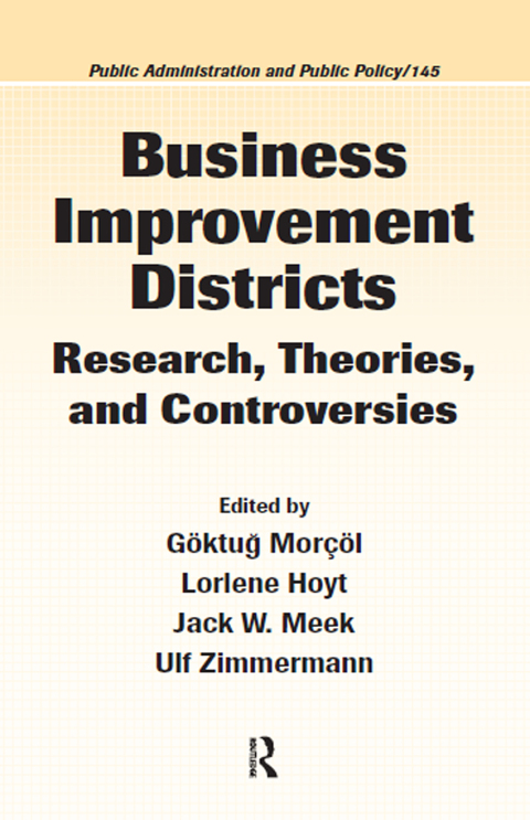 Cover image for book Business Improvement Districts