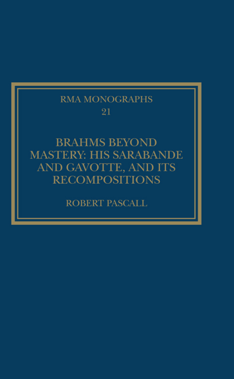 Cover image for book Brahms Beyond Mastery