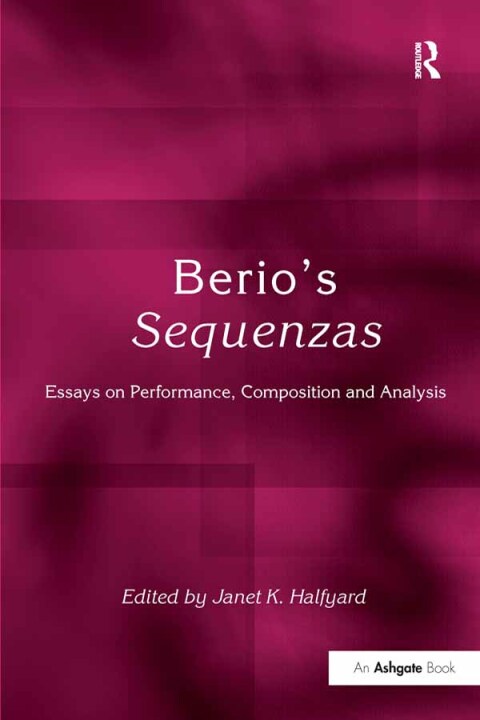 Cover image for book Berio's Sequenzas