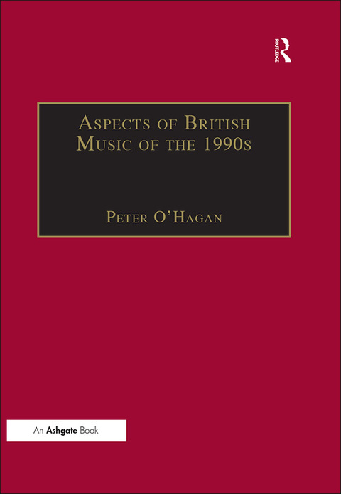Cover image for book Aspects of British Music of the 1990s