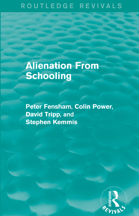 Cover image for book Alienation From Schooling (1986)
