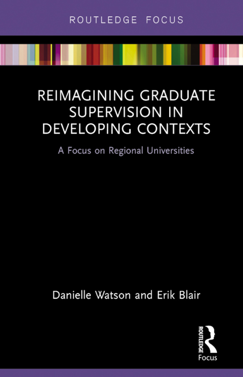 Cover image for book Reimagining Graduate Supervision in Developing Contexts