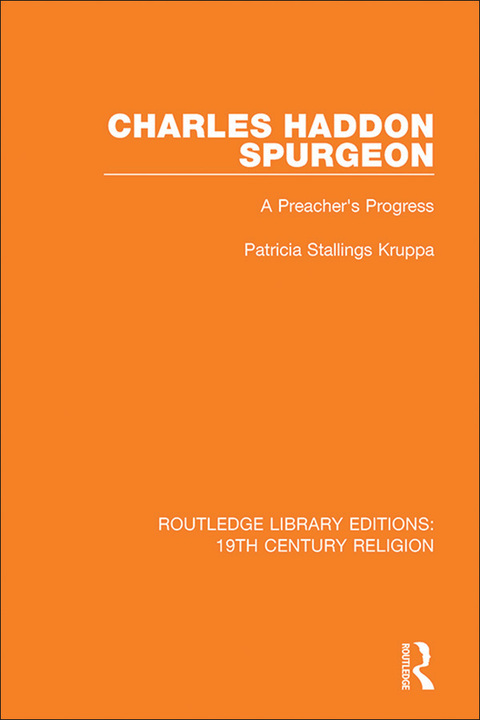 Cover image for book Charles Haddon Spurgeon