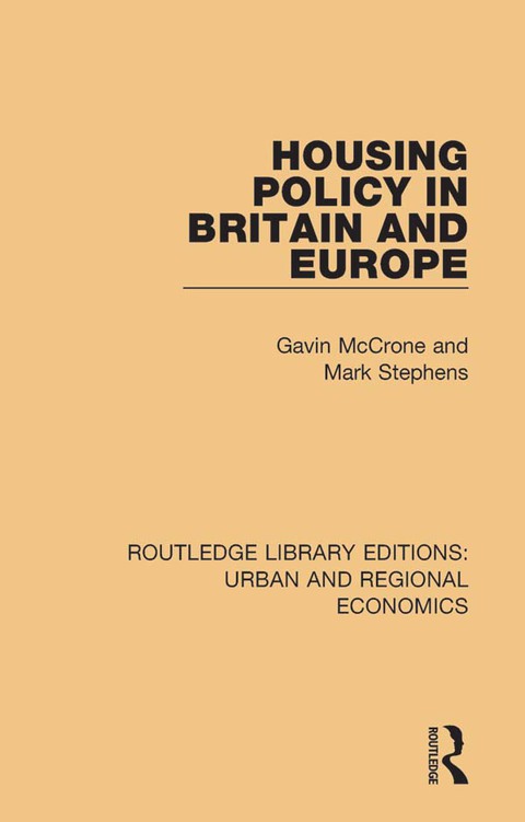 Cover image for book Housing Policy in Britain and Europe