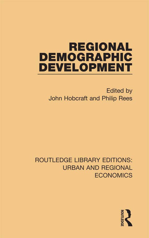 Cover image for book Regional Demographic Development