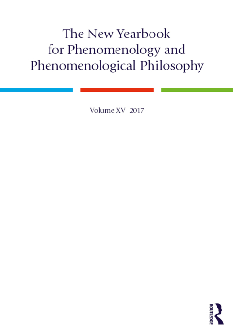 Cover image for book The New Yearbook for Phenomenology and Phenomenological Philosophy