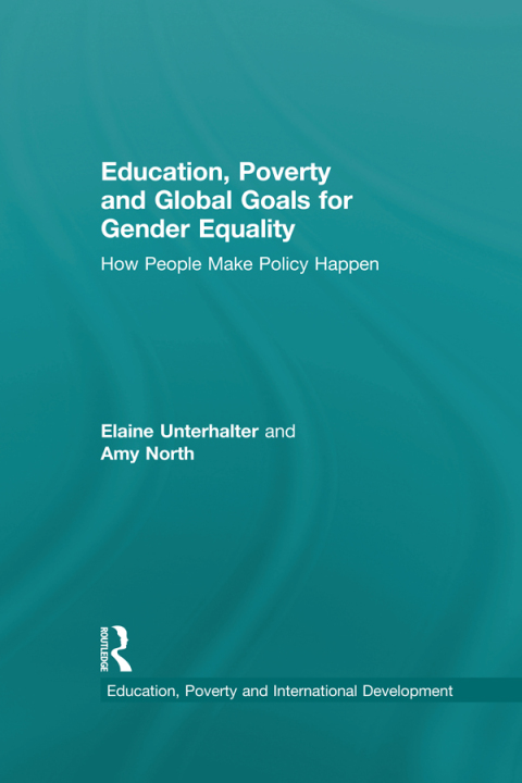 Cover image for book Education, Poverty and Global Goals for Gender Equality