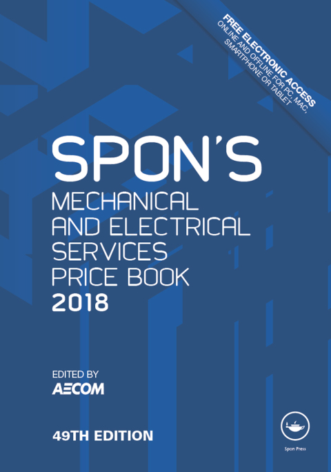 Cover image for book Spon's Mechanical and Electrical Services Price Book 2018