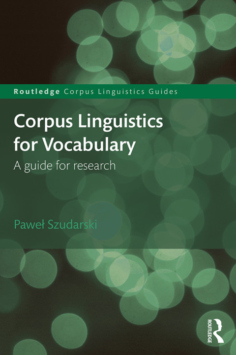 Cover image for book Corpus Linguistics for Vocabulary