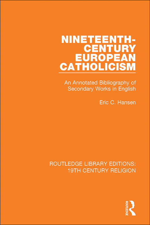 Nineteenth-Century European Catholicism 