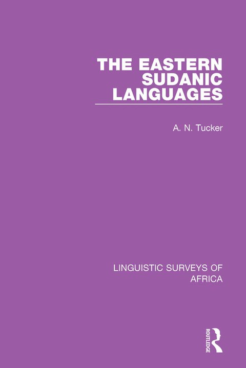 Cover image for book The Eastern Sudanic Languages