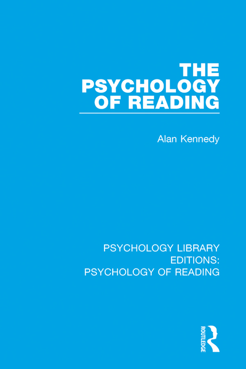 Cover image for book The Psychology of Reading