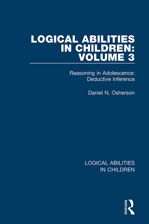 Cover image for book Logical Abilities in Children: Volume 3