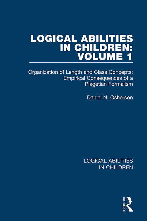 Cover image for book Logical Abilities in Children: Volume 1