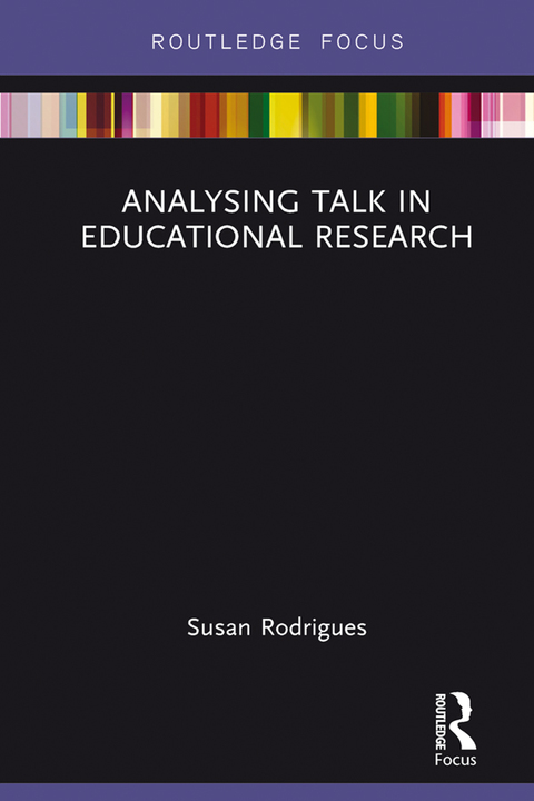 Cover image for book Analysing Talk in Educational Research