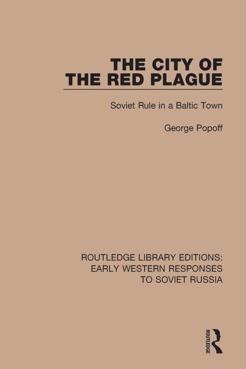 Cover image for book The City of the Red Plague