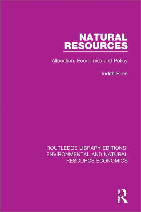 Cover image for book Natural Resources