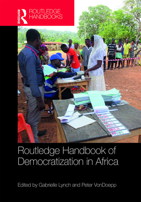 Cover image for book Routledge Handbook of Democratization in Africa