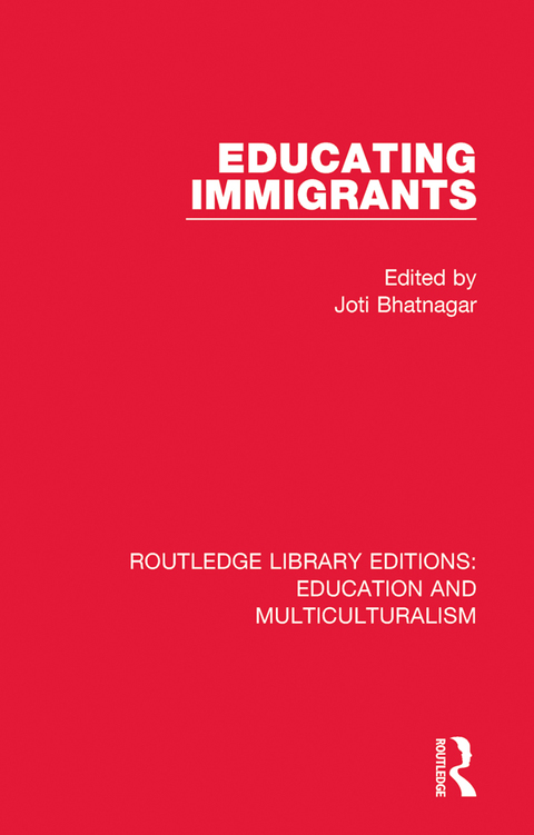 Cover image for book Educating Immigrants