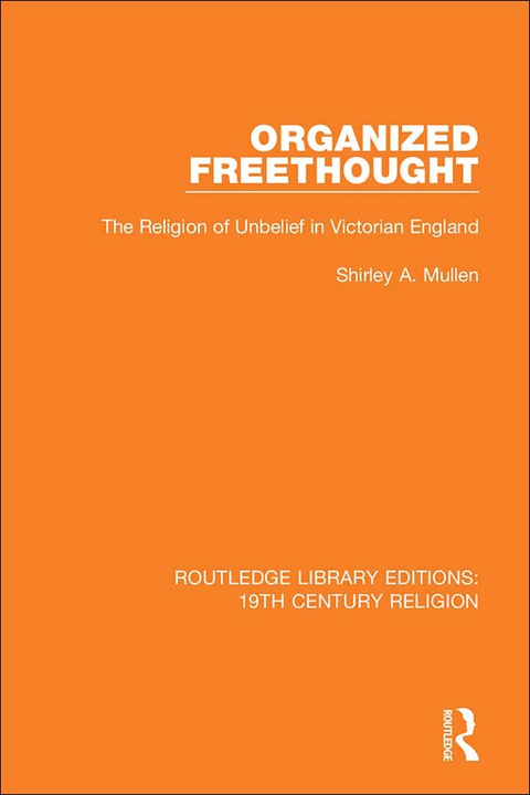 Cover image for book Organized Freethought