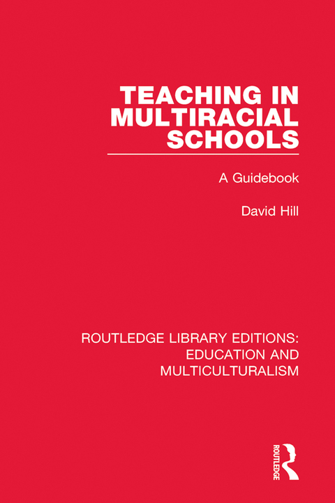 Cover image for book Teaching in Multiracial Schools