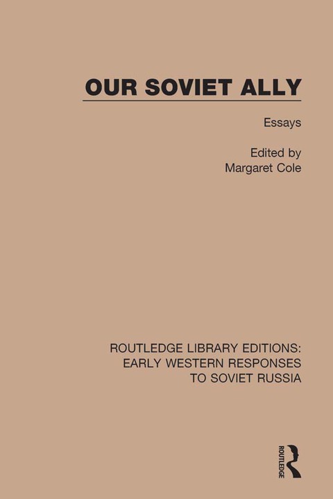 Cover image for book Our Soviet Ally