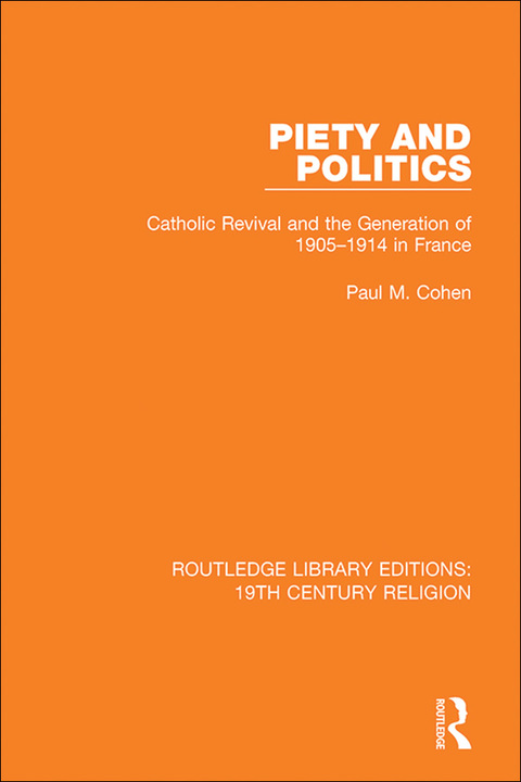 Cover image for book Piety and Politics