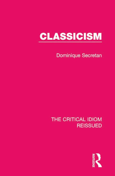 Cover image for book Classicism