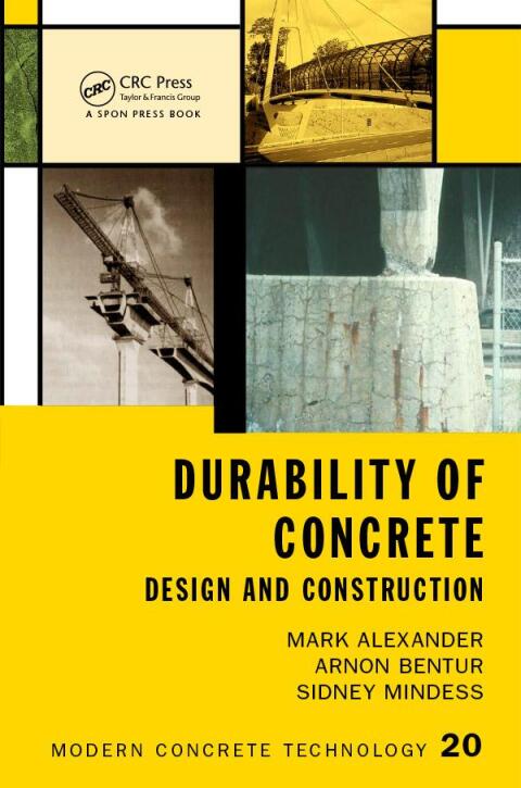 Cover image for book Durability of Concrete