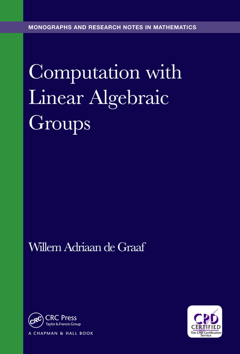 Cover image for book Computation with Linear Algebraic Groups