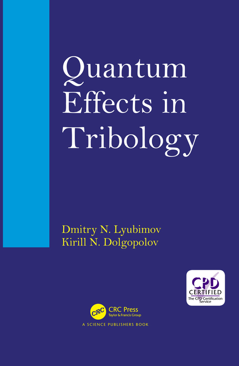 Cover image for book Quantum Effects in Tribology