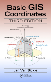 Cover image: Basic GIS Coordinates 3rd edition 9781498774628