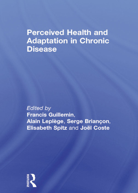 Cover image for book Perceived Health and Adaptation in Chronic Disease