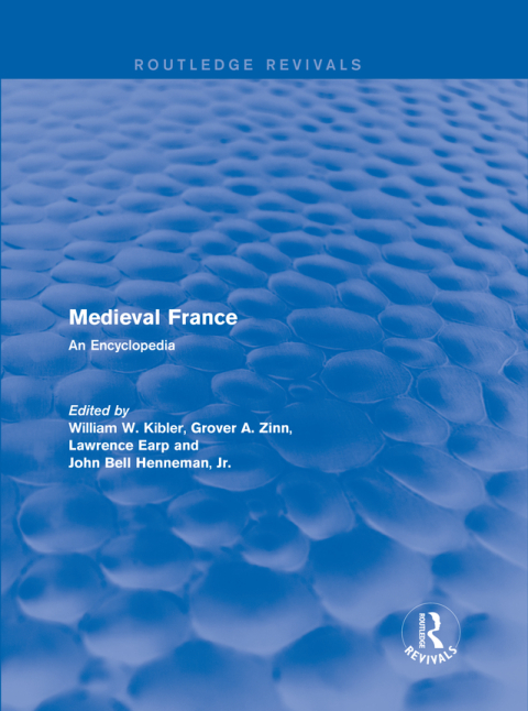 Cover image for book Routledge Revivals: Medieval France (1995)