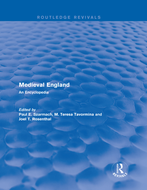 Cover image for book Routledge Revivals: Medieval England (1998)