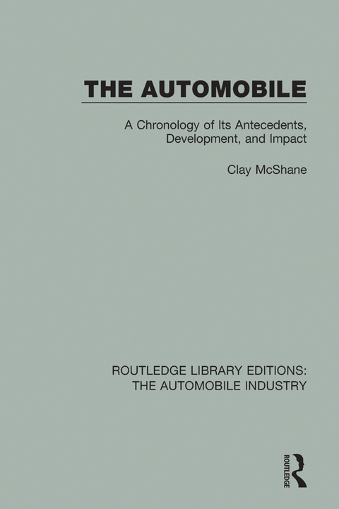 Cover image for book The Automobile