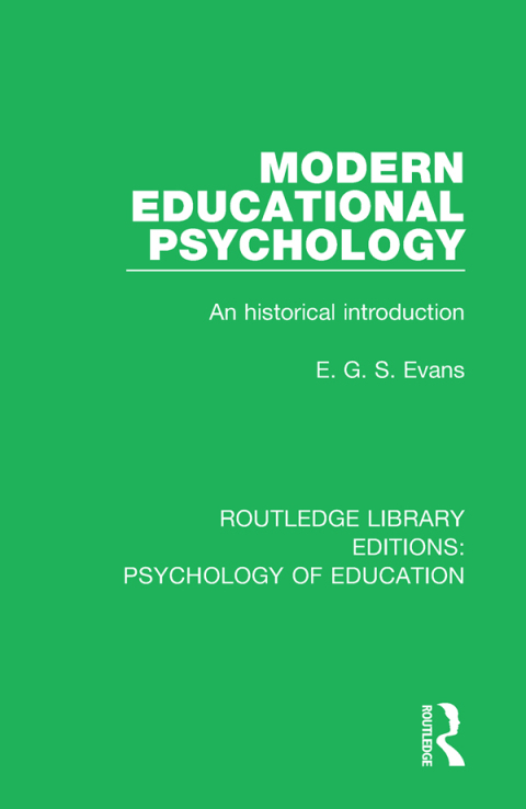 Cover image for book Modern Educational Psychology