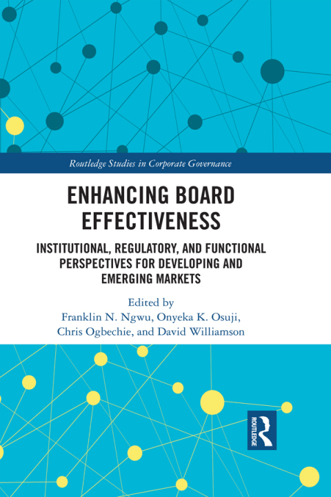 Cover image for book Enhancing Board Effectiveness