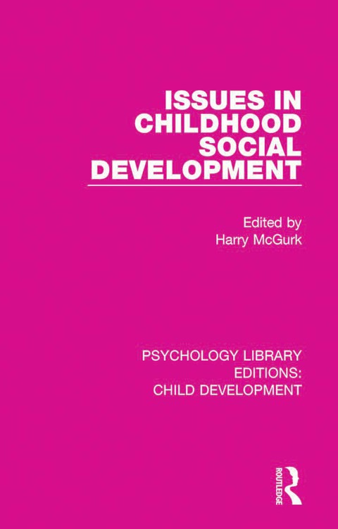 Cover image for book Issues in Childhood Social Development