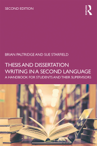 phd thesis dissertation in a second language