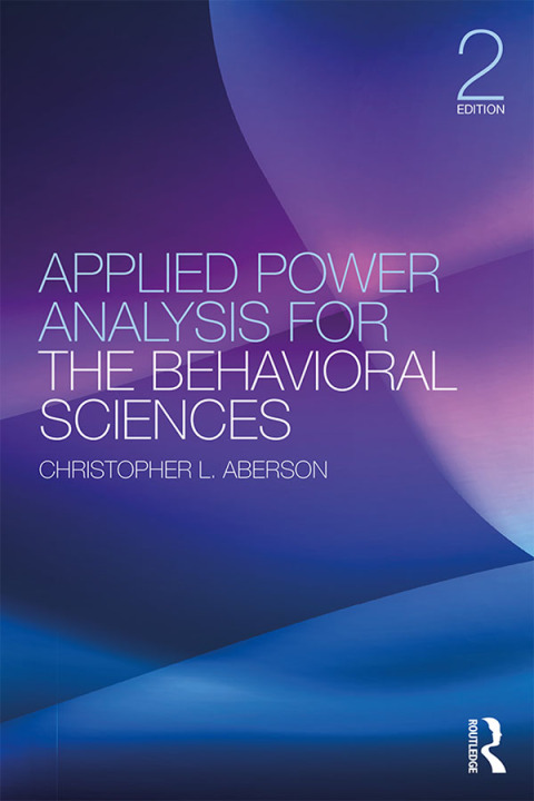 Cover image for book Applied Power Analysis for the Behavioral Sciences
